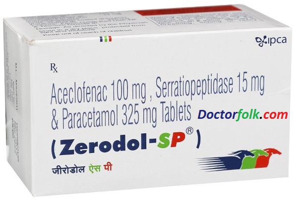 Zerodol Sp Tablet Uses Price Dosage Side Effects Salt Composition Alternatives
