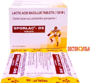 sporlac ds tablet uses