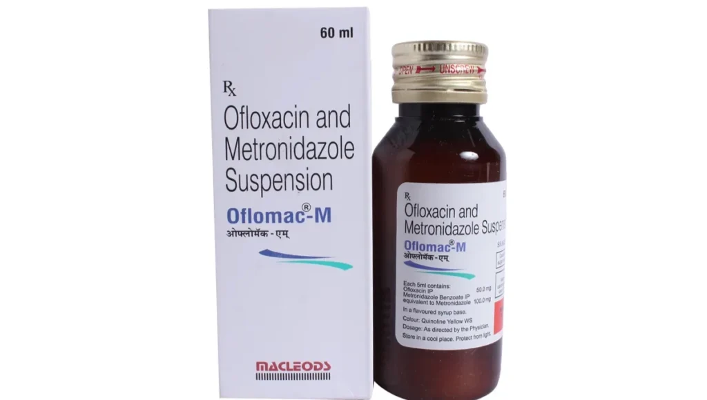 Ofloxacin and Metronidazole Suspension