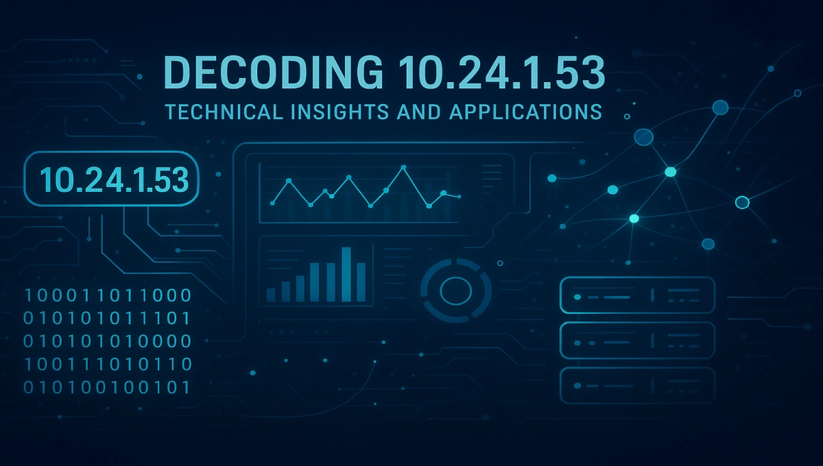 Decoding 10.24.1.53: Technical Insights and Applications