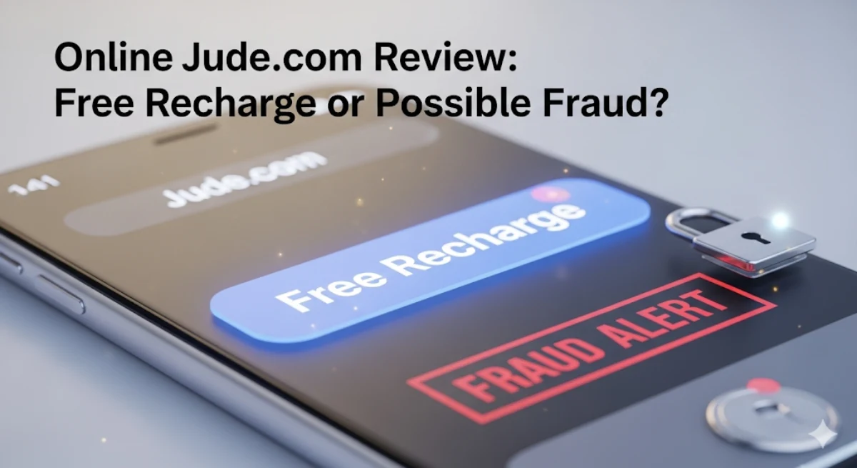 Online Jude.com Review: Free Recharge or Possible Fraud?