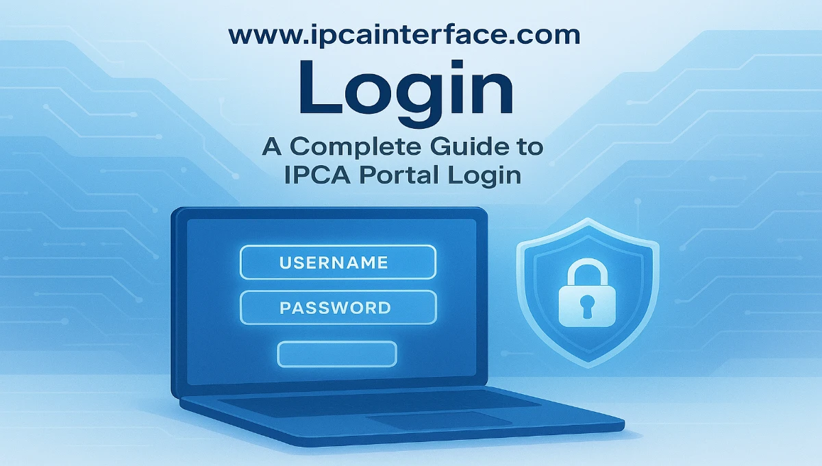 www.ipcainterface.com Login: A Complete Guide to IPCA Portal Login