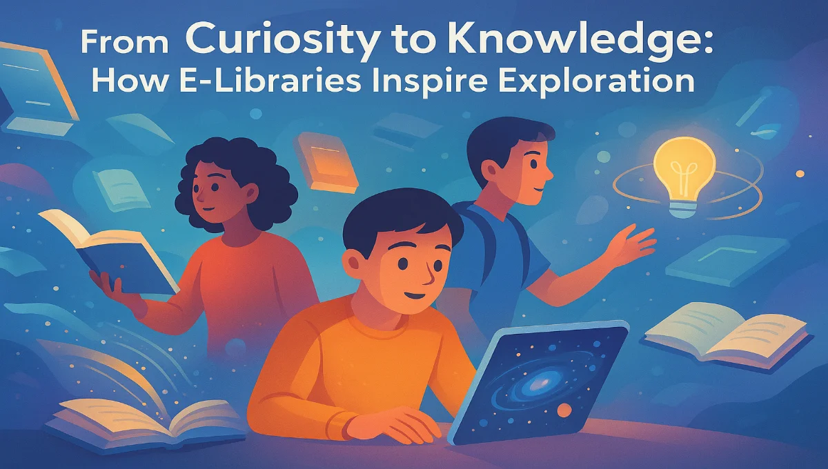 From Curiosity to Knowledge: How E-Libraries Inspire Exploration
