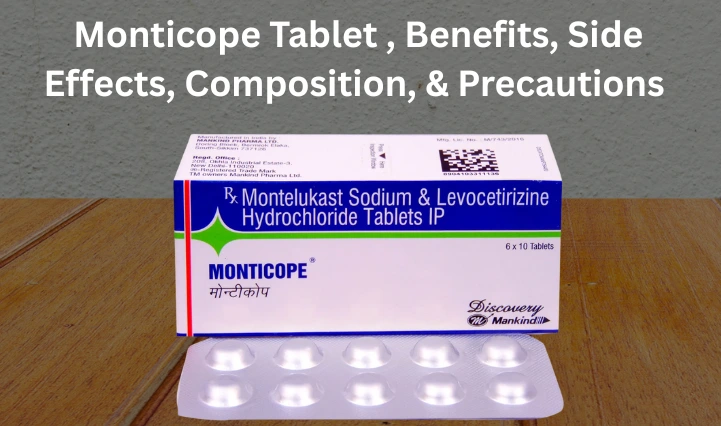 A Detailed Guide on Monticope Tablet Uses, Benefits, Composition, and Side Effects