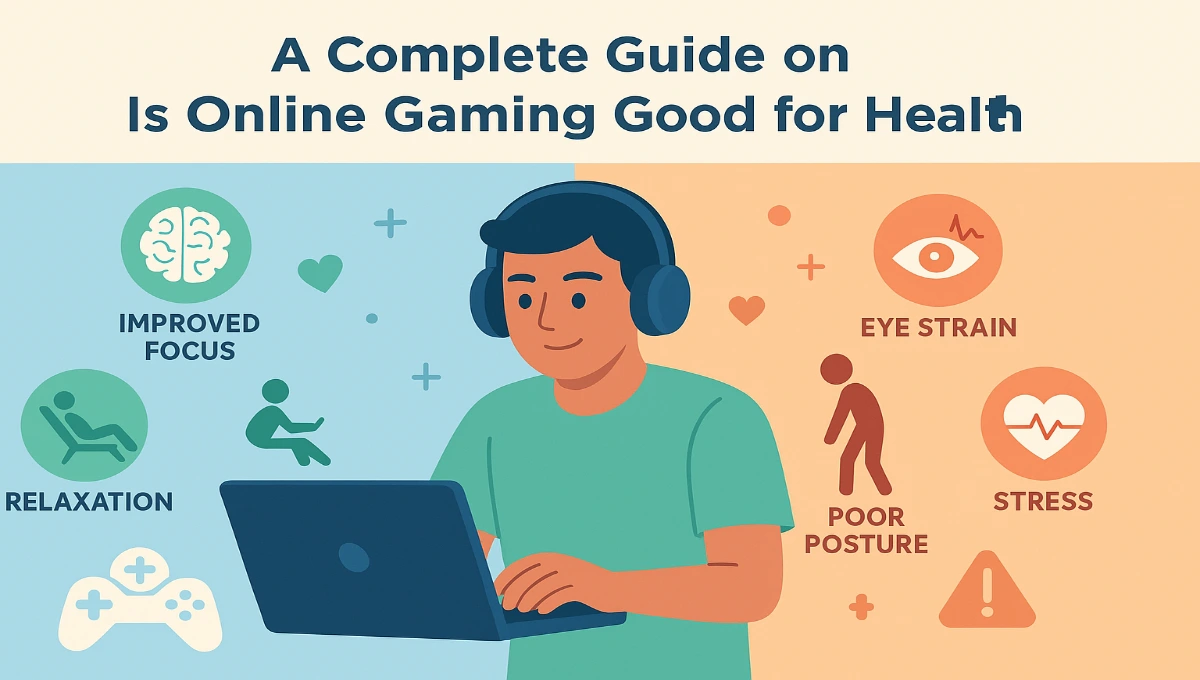 A Complete Guide on Is Online Gaming Is Good for Health