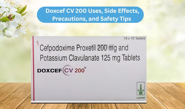 Your Complete Guide to Doxcef CV 200: Uses, Benefits, Dosage, Side Effects, Precautions, & More