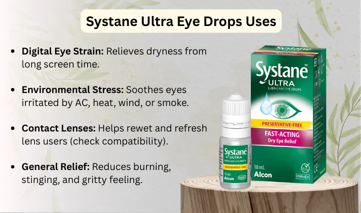 Systane Ultra Eye Drops: Uses, Side Effects, and Safety Tips 