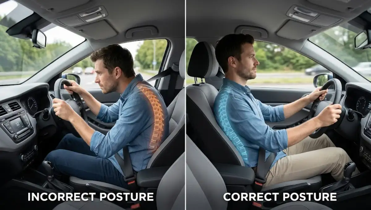 How Driving Posture Affects Your Spine Health