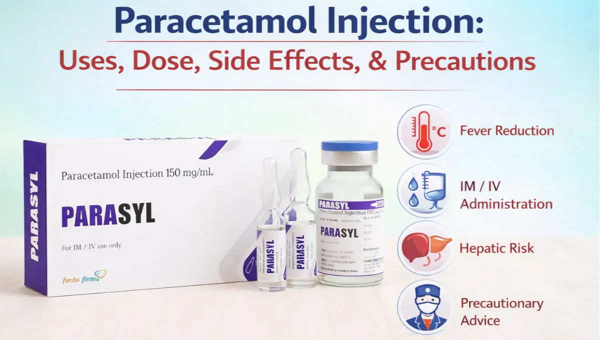 Paracetamol Injection: A Complete Guide to Dosage, Uses, and Safe Administration
