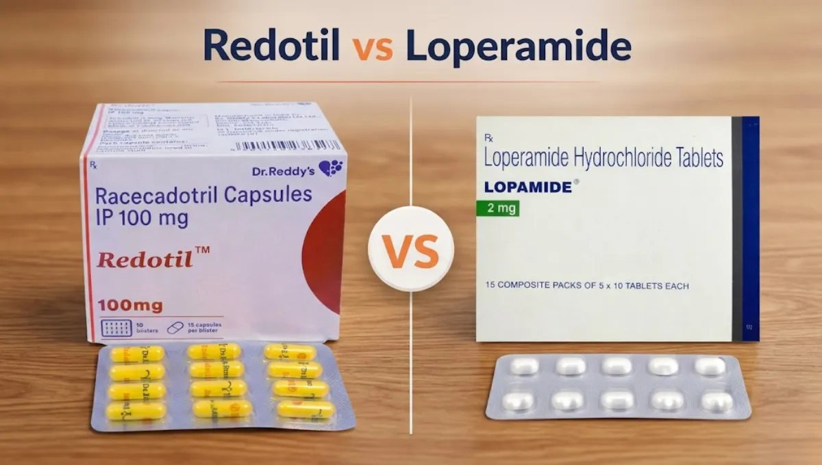 Redotil vs Loperamide: Which Is Better for Diarrhea? (Complete Comparison Guide 2026)