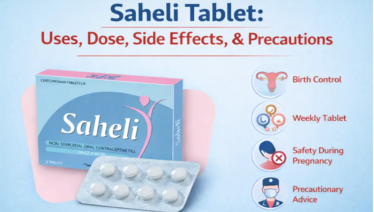 Saheli Tablet: A Complete Guide to Uses, Benefits, and Contraceptive Effectiveness