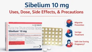 Sibelium 10 mg Uses