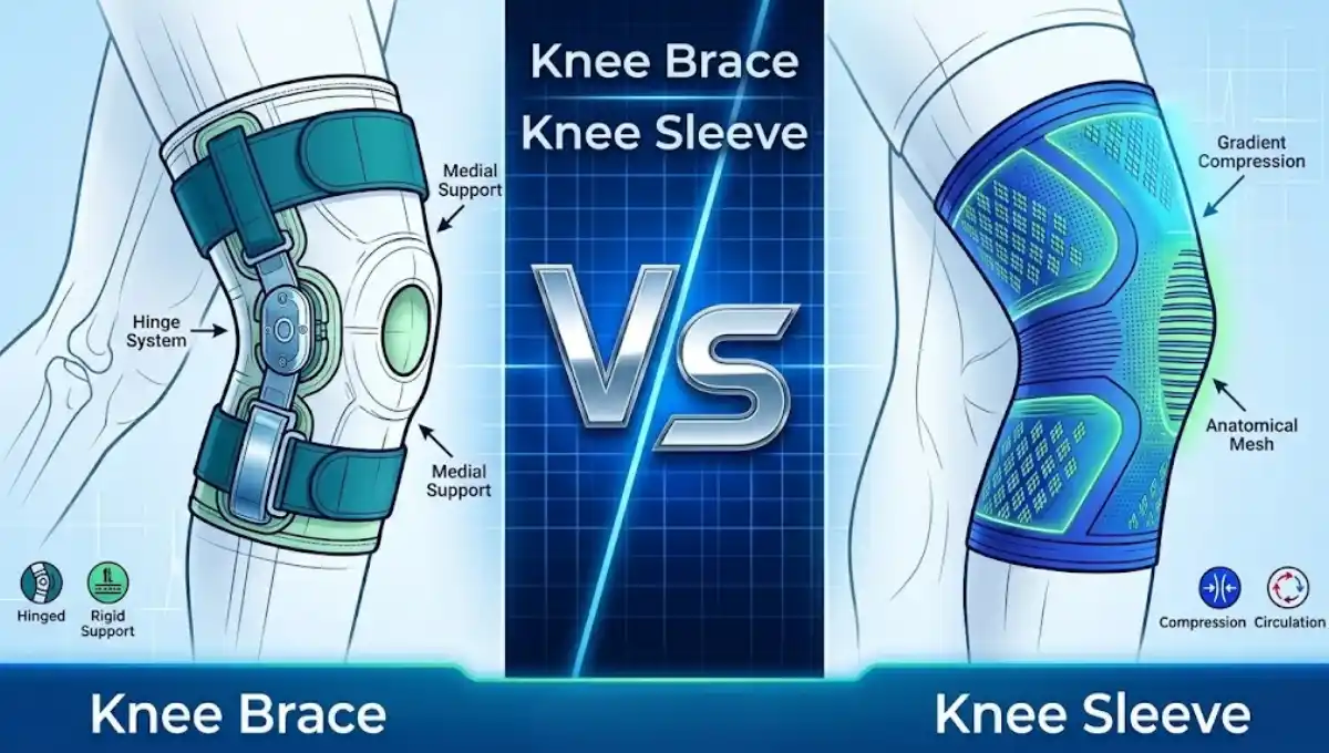 Knee Brace vs Knee Cap: Which One Do You Need?