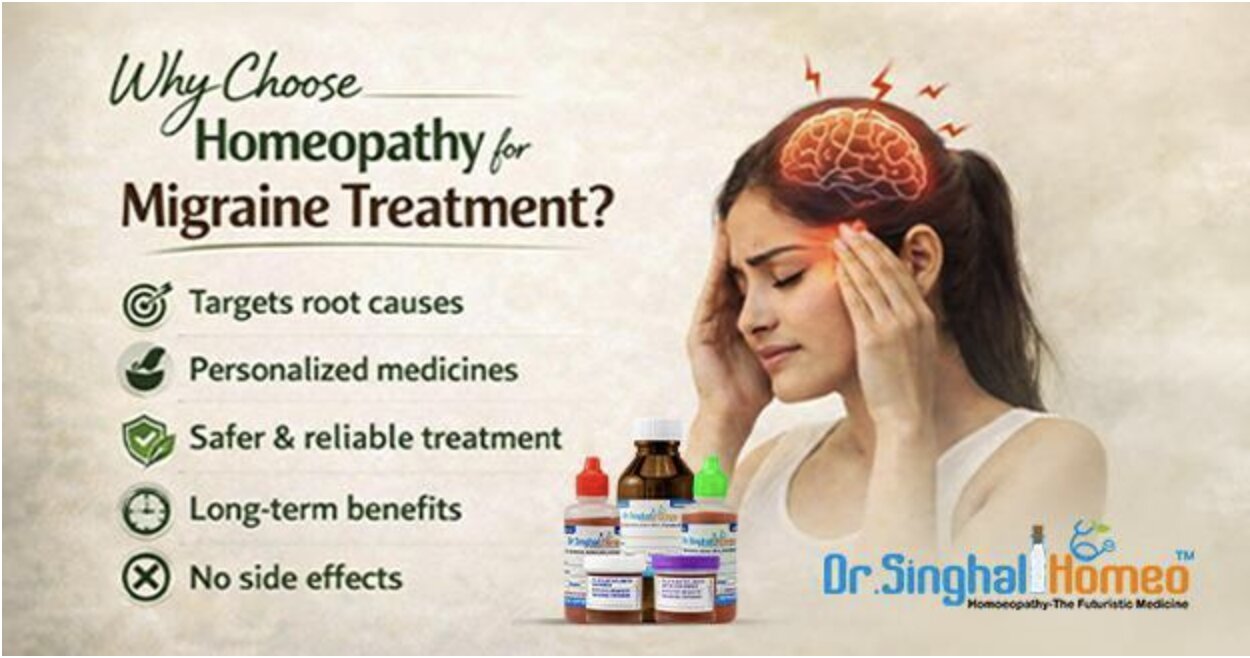 Finding Lasting Relief: How Homeopathy Helps with Migraine Pain