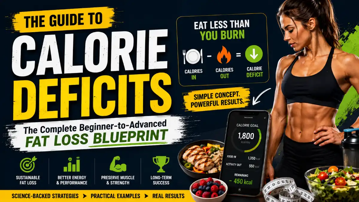 This Guide to Calorie Deficits: The Complete Beginner-to-Advanced Fat Loss Blueprint