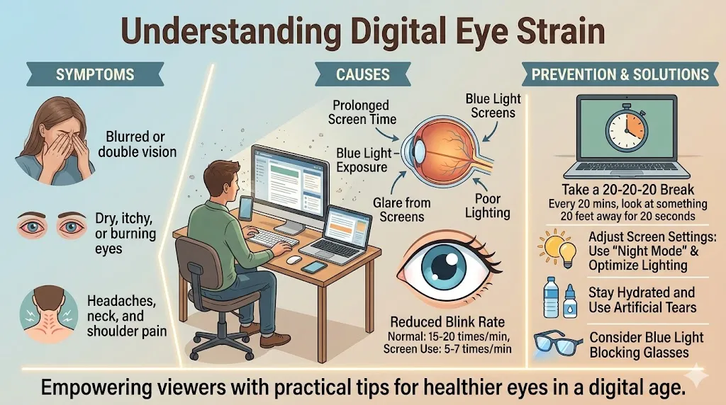 Understanding Digital Eye Strain: The Science of Air Conditioning, Screens, and Tear Film Disruption