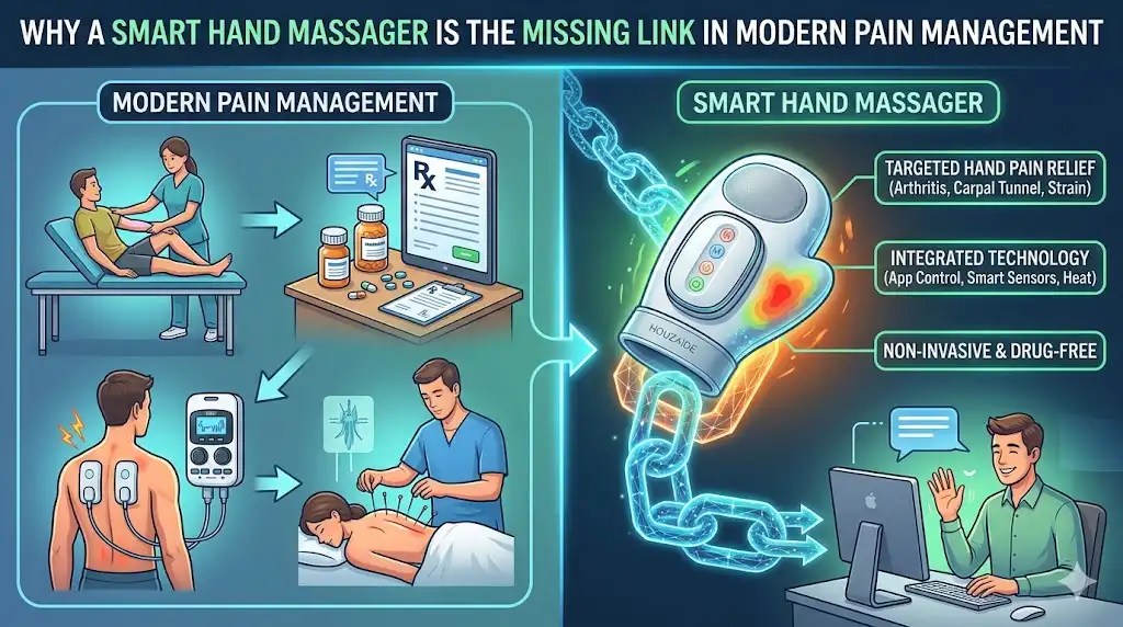 Why a Smart Hand Massager is the Missing Link in Modern Pain Management